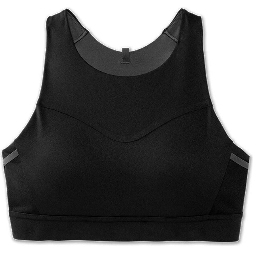 Brooks Drive 3 Pocket Run Bra - Women's, Black, 38AB, 350080001.038AB